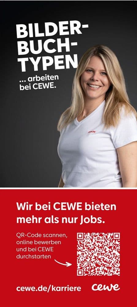 CEWE Karriere Anzeige 2025