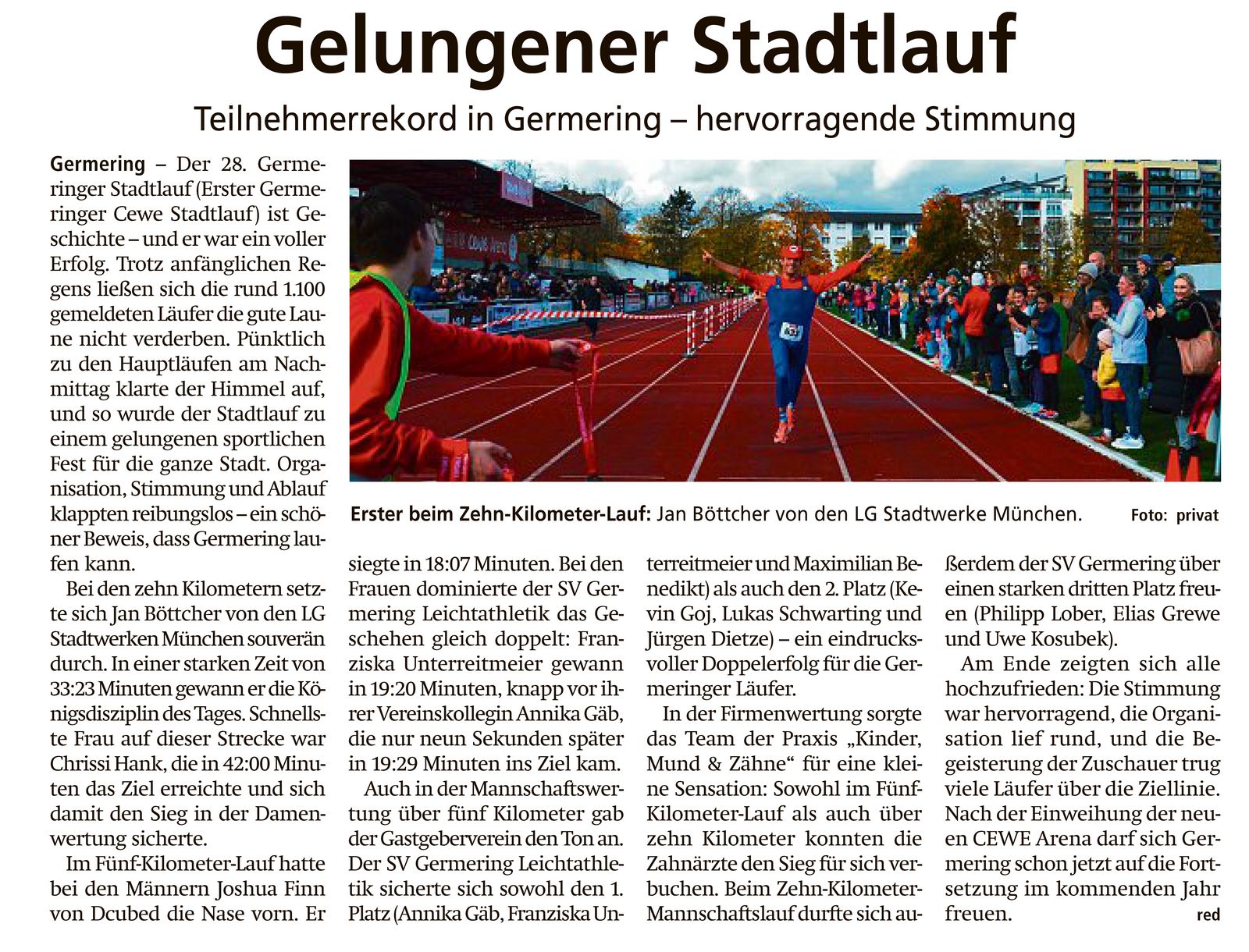 Gelungener Stadtlauf